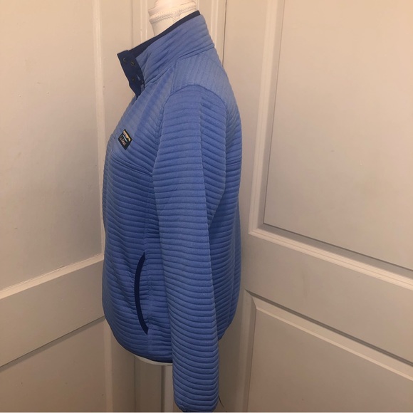 Ll Bean ladies 1/4 button sweater size xs pet - Picture 3 of 5